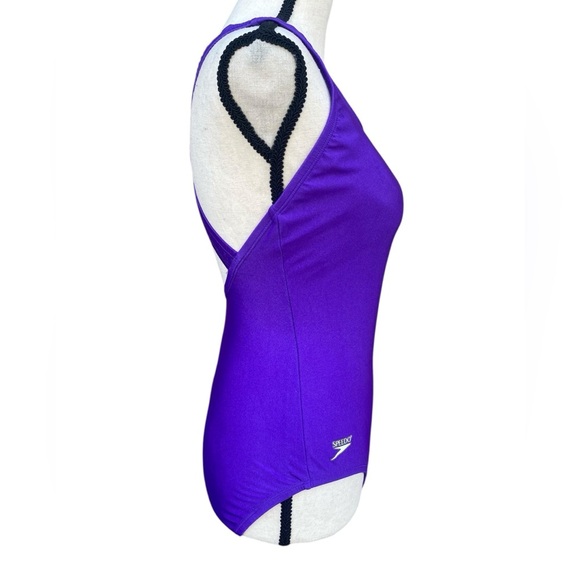 Speedo women’s racer back swimsuit SZ 10 - Picture 4 of 7